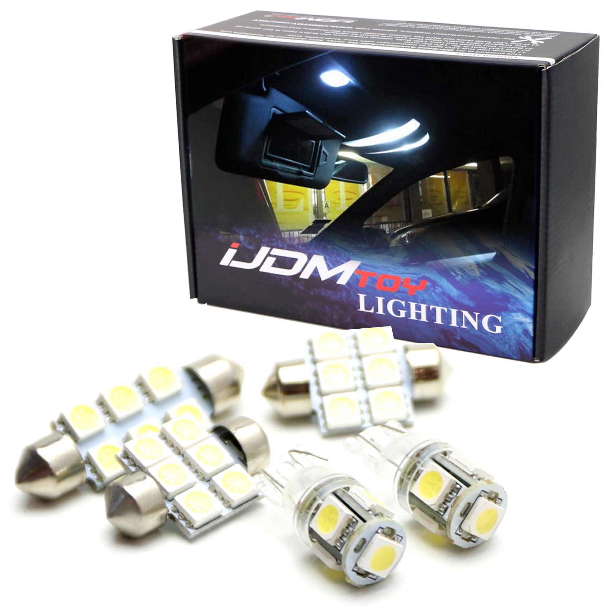 Amazon.com: iJDMTOY Premium SMD LED Lights Interior Package Combo